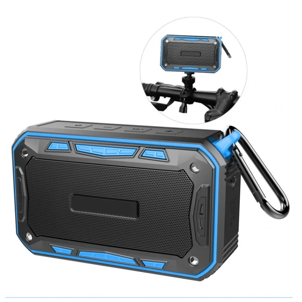 S618 Bluetooth динамик IP67 Водонепроницаемый Handsfree TF fm-радио портативный открытый динамик для езды на велосипеде