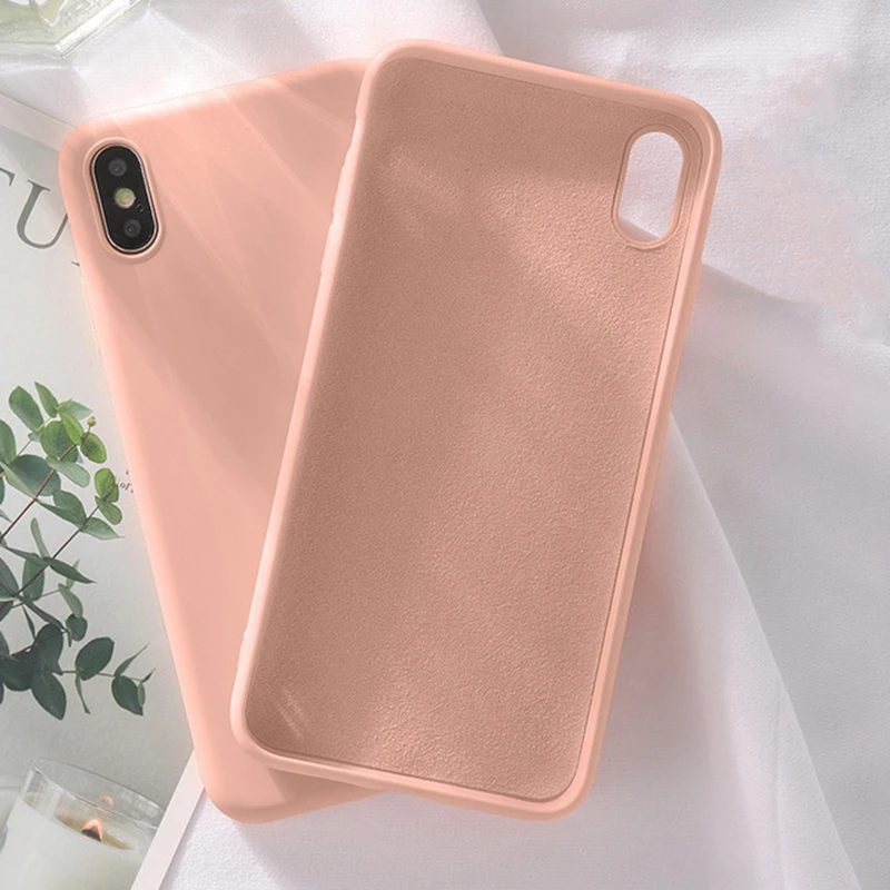 Новый жидкий силиконовый чехол для XIAOMI MI 8 9 SE Lite REDMI 7 Note Note7 милый яркий матовый из
