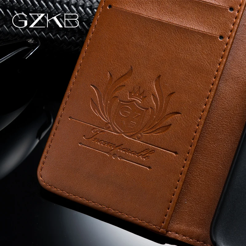 For Meizu Pro 6s Case GZKB Luxury Business Pu Leather Stand Flip Cover Wallet Phone Bags 5.2'' | Мобильные телефоны и
