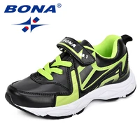 bona new popular style children sneakers shoes synthetic boys trendy casual shoes hook loop kids leisure shoes free shipping