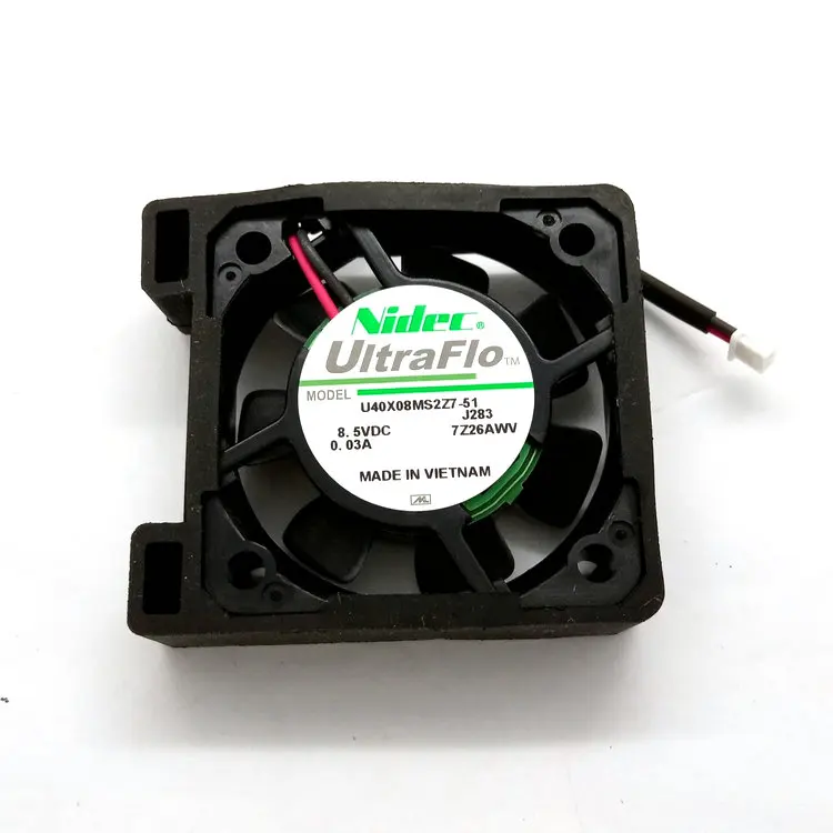 Новый оригинальный бесшумный охлаждающий вентилятор Nidec U40X08MS2Z7-51 4 см pct 40x40x10 мм 8 5