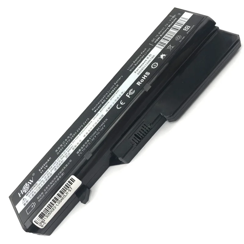 Аккумулятор для ноутбука LENOVO 4400/6400 мАч G560 G565 G570 G575 G770 G470 V360 V370 V470 V570 Z370 Z460 Z465 Z470 Z475