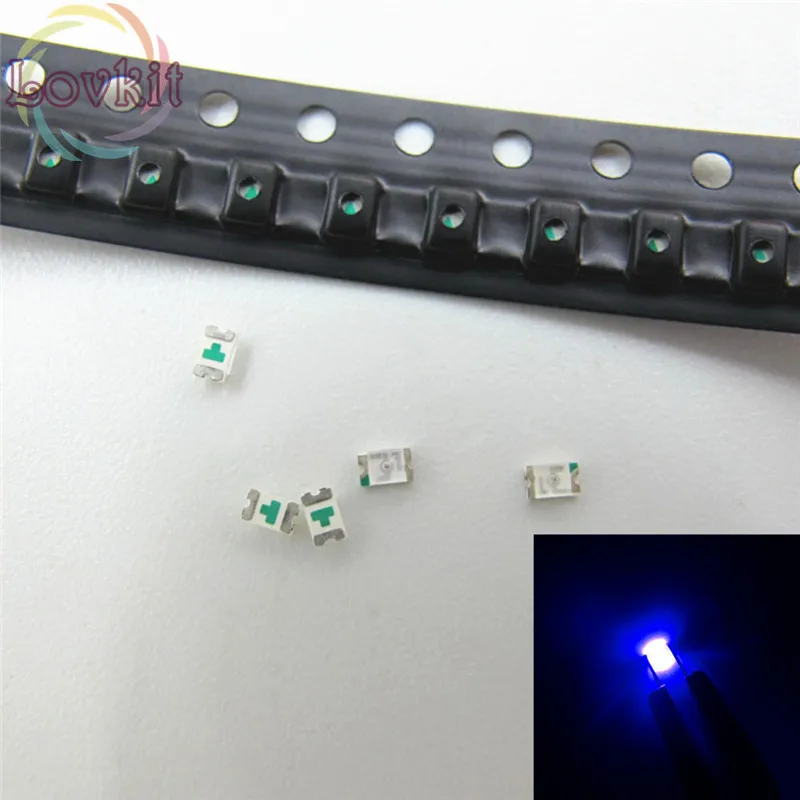1000 шт 0805 SMD синий светодиод 3 0 2 V 465 475nm ультра яркий диод DIY Высокое качество SMD/SMT