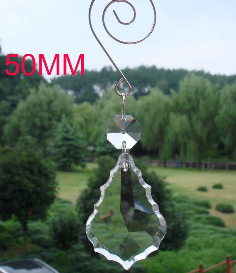 100 шт./лот металлический необычный крючок + восьмиугольный бисер кленовый лист