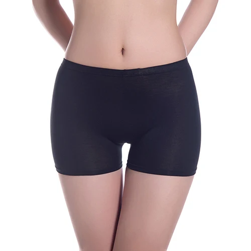 

Sexy Women Safety Shorts Pants Seamless Modal Elastic Waist Panties Anti Emptied Boyshorts Pants Girls Slimming Underwear
