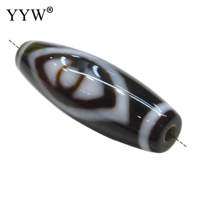 Натуральные тибетские бусины YYW Agata Dzi овальные из натурального камня Феникс для