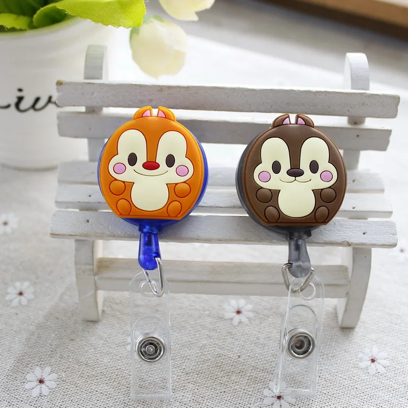 1 шт. мультяшный выдвижной значок катушка ID Шнур имя тег держатель карты катушки
