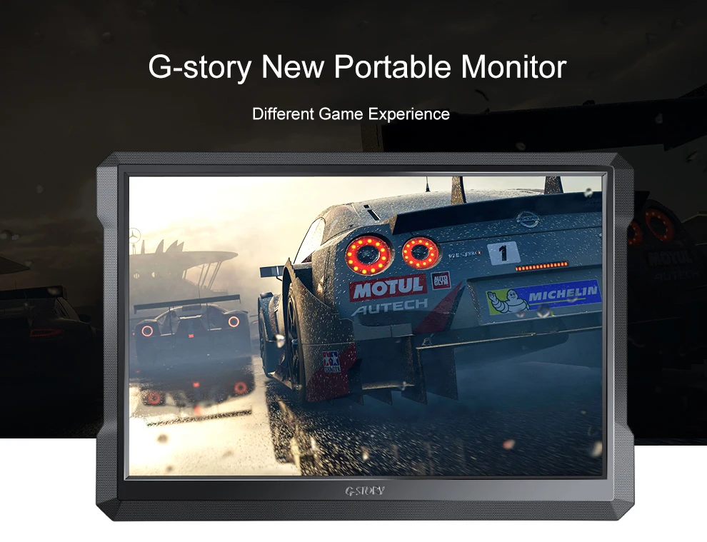 G-story портативный игровой монитор 15 6 дюйма Uhd 4k Usb Type C Hdmi для ноутбука телефона xbox