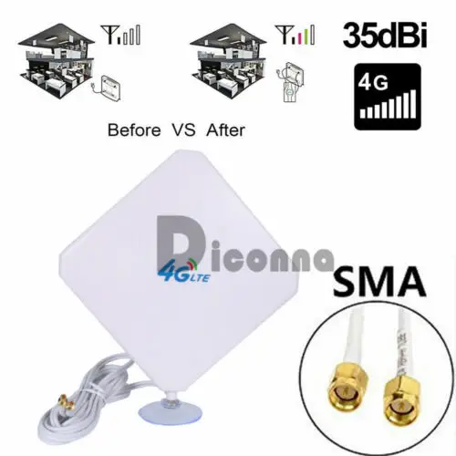 4G LTE Антенна 35dbi SMA TS9 для USB модем MiFi Мобильный Wi Fi роутер|Антенны связи| |
