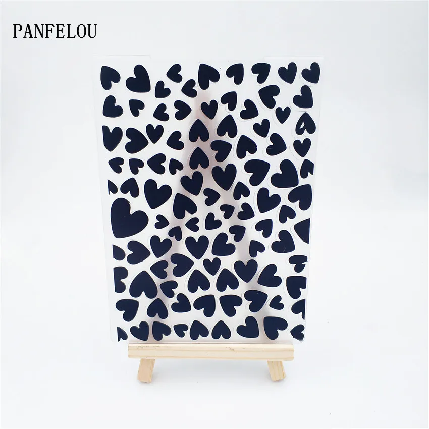 PANFELOU полный любовной искусственной пластмассы для скрапбукинга DIY шаблон