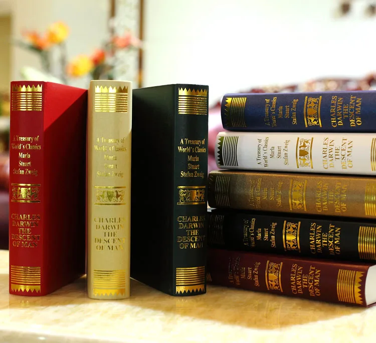 Европейский стиль украшение Дарвин книги фотография Реквизит исследование