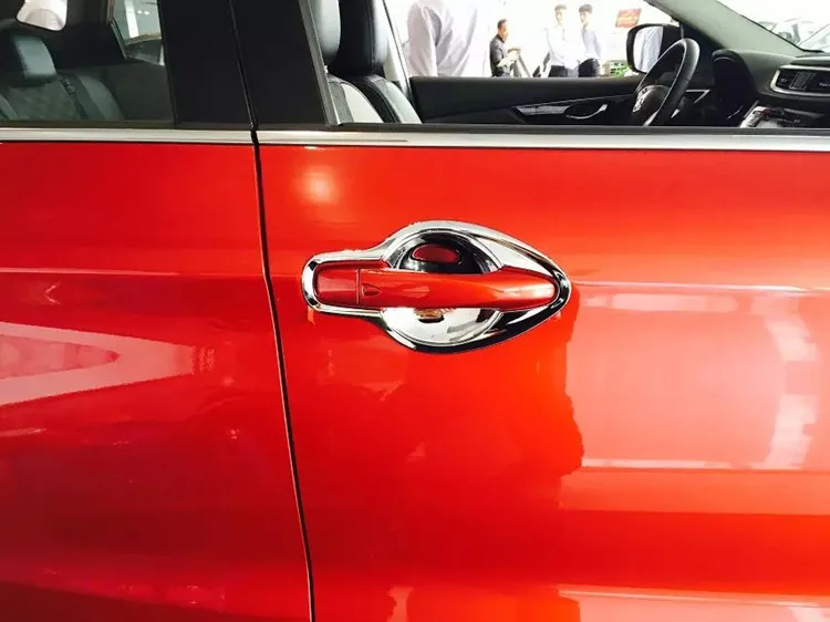 Для Nissan Qashqai 2014 2015 2016 ABS хромированная отделка боковая дверная ручка Чаша Copertura