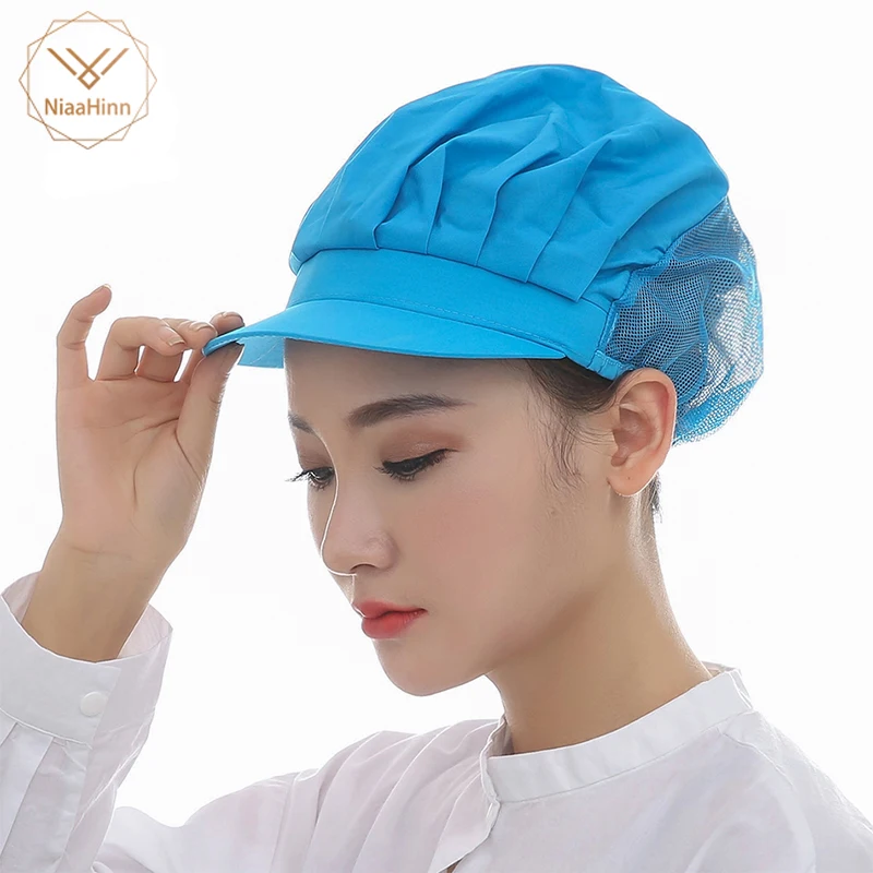 Sanxiaxin qualityUnisex эластичные сетчатые кепки с пряжкой тканевые для кухни ресторана