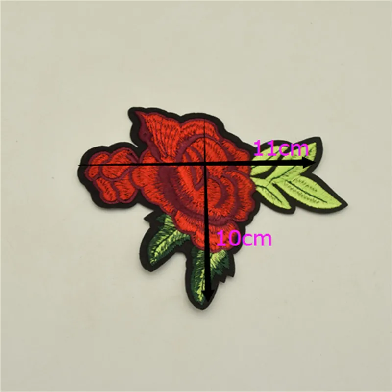 Floral Embroidery Patches Cloth Decoration Applique Sew-on Patch for diy craft sewing wholesale |