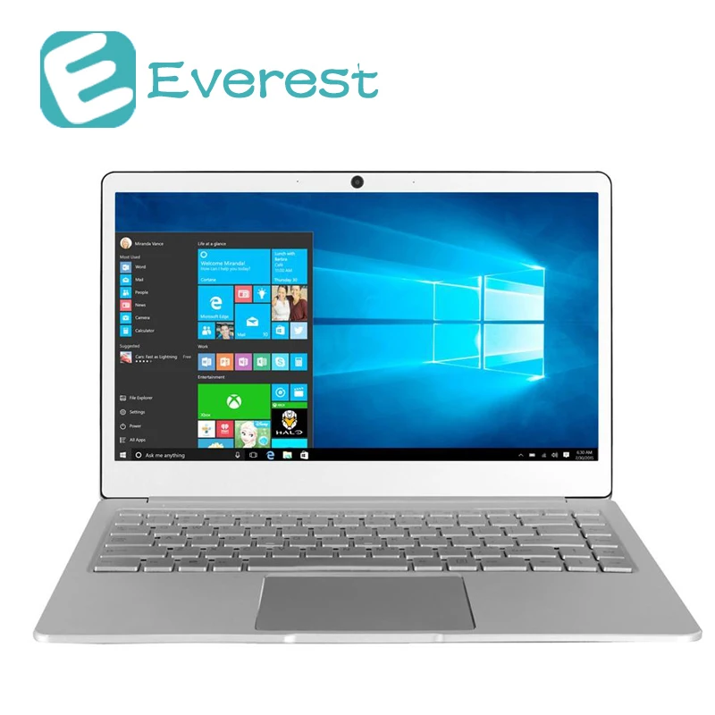 Джемпер EZbook X4 ноутбука 14 дюймовый Windows 10 компьютер 4 ГБ 128 SSD ультрабук клавиатура