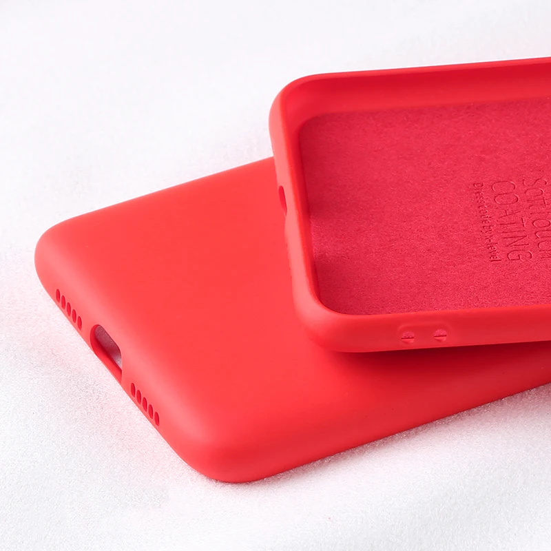 X-Level Liquid Silicone Case For Xiaomi Mi 9 Original Soft Baby Skin Feeling Micro Fiber Back Cover mi case mi9 |