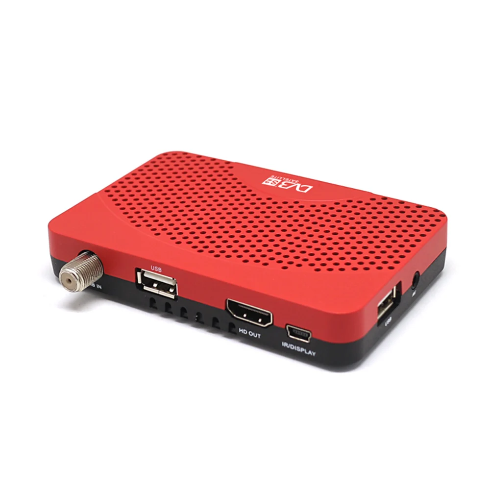 Vmade полностью HD цифровой DVB S2 Мини Спутниковый ТВ приемник тюнер H.264 MPEG2/4 1080 p