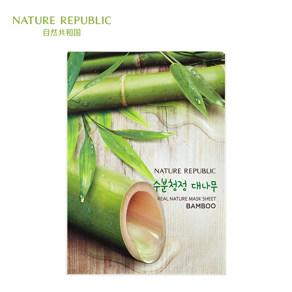 12pcs/lot EXO Nature Republic Sheet Mask Moisturizing Oil Control Whitening Shrink Pores Facial Korean Face Mask|Средства для ухода