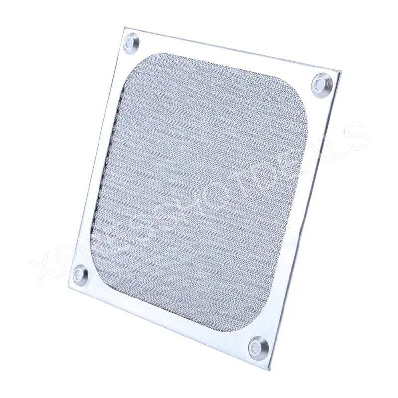 2x PC Computer Fan Cooling Dustproof Dust Filter Case Aluminum Grill Guard 120mm | Fans &amp