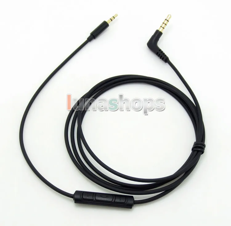 

TPE Skin Hi-OFC + Mic Volume control Cable For B&W Bowers & Wilkins P5 P7 Headphone Earphone LN004897