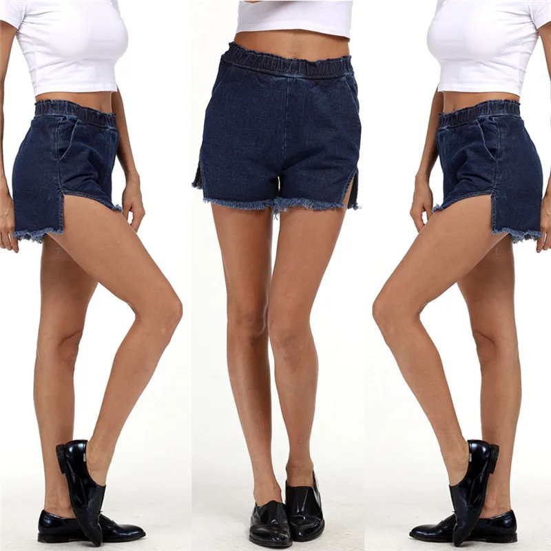 

Women Vintage Oversize Fringed Denim Pants New 2018 Fashion High Waist Shorts Jeans Mini Party Beach Hot Sexy Summer Denim Pants