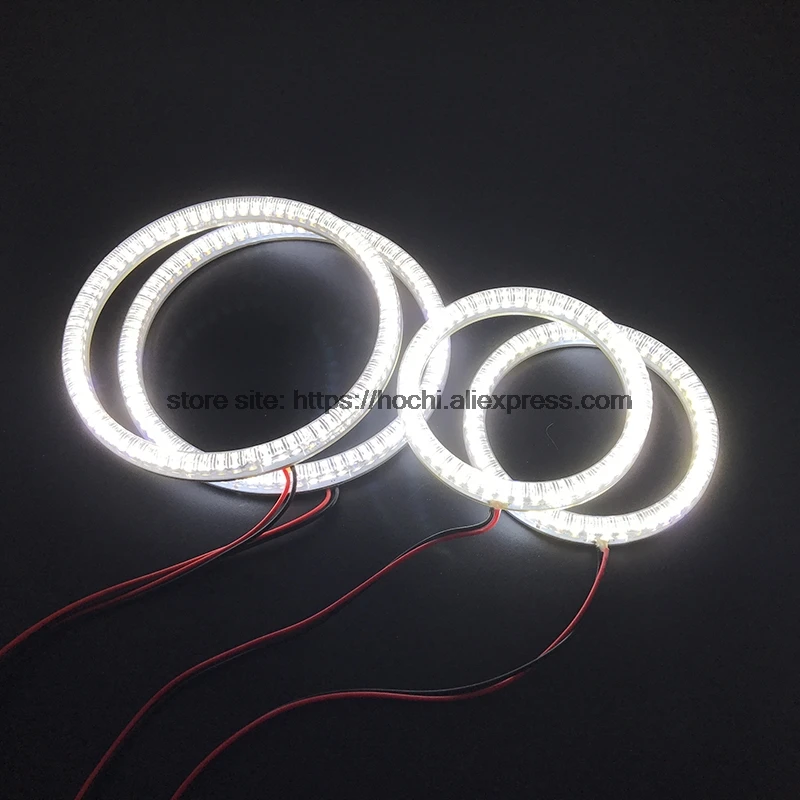 Отличный SMD 5050 светодиодный Белый налобный фонарь halo angel demon eyes kit для Volkswagen VW Golf Mk4