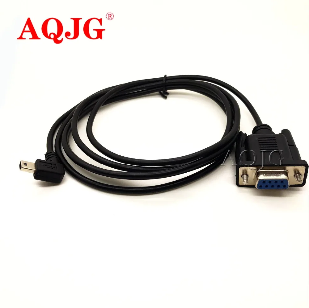 Кабель адаптер 1 8 м 6 футов DB9 гнездовой разъем к USB mini 5 Pin Male RS232 aqjg|Компьютерные