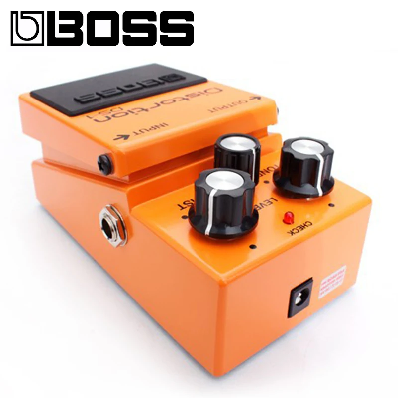 BOSS DS-1 педаль искажения эффектов для гитары басов клавиатуры с искажением уровнем
