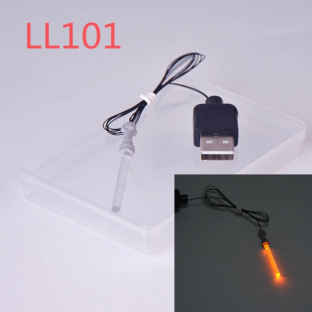 LL101 Lightailing брендовый светодиодный светильник комплект мечи, сделай сам, светильник, аксессуары для детских игрушек - Цвет: LL101