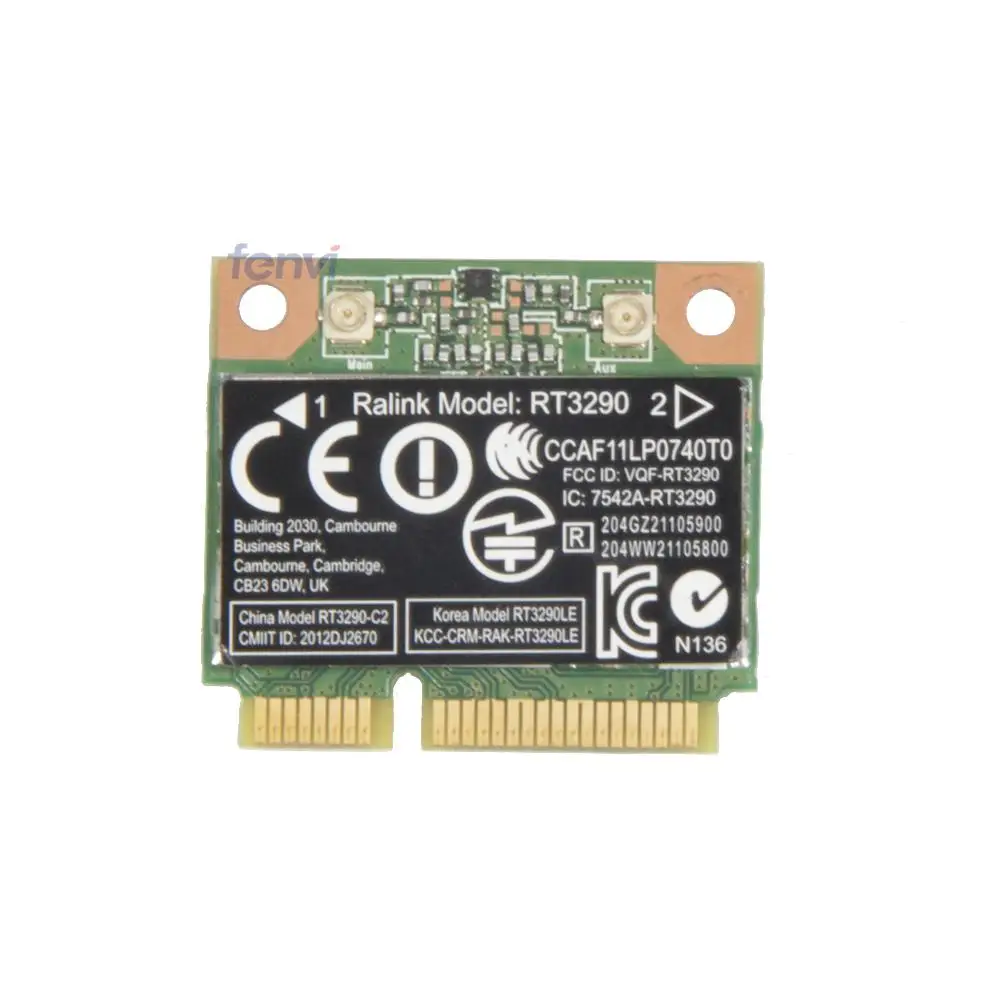 Для HP SPS 690020-001 Ralink rt3290le 802.11b/G/N 150 Мбит/с Wi-Fi wirelesss Половина Mini pci-e WLAN карты 650 CQ58 M4 M6 dv4