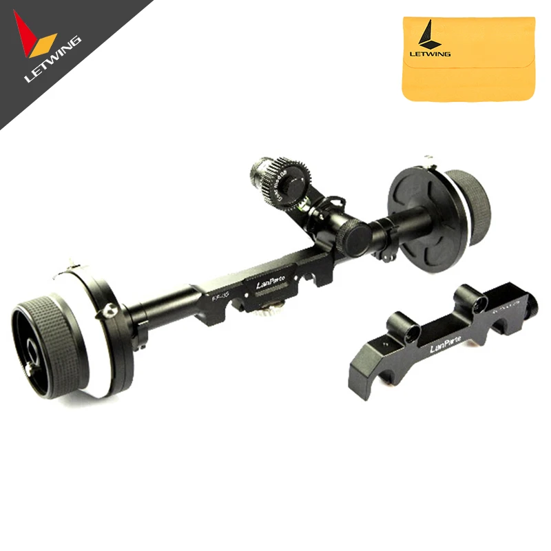 Lanparte FF 05 Двойной фокус для DSLR 15 мм/19 мм Red Scarlet Epic FS700 BMCC C300 C500 Rig видеосъемка|c300