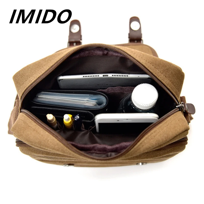 IMIDO 2019 летняя новая стильная повседневная модная мужская сумка-мессенджер на