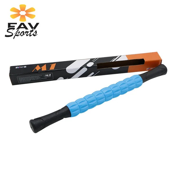 9 Spiky Point Stick Пилатес мышцы физическая Йога роликовая палка массажный валик для