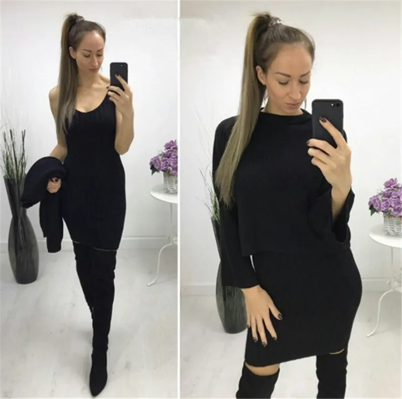 Poncho Promotion Acrylic Formal Computer Knitted O-neck Pullovers Women 2017 European And American New Sweater Suit | Женская одежда