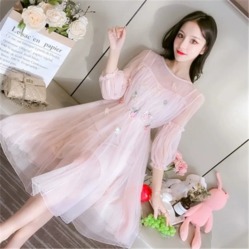 2019 новое летнее пляжное платье женская обувь в винтажном стиле Из кружев кроше с