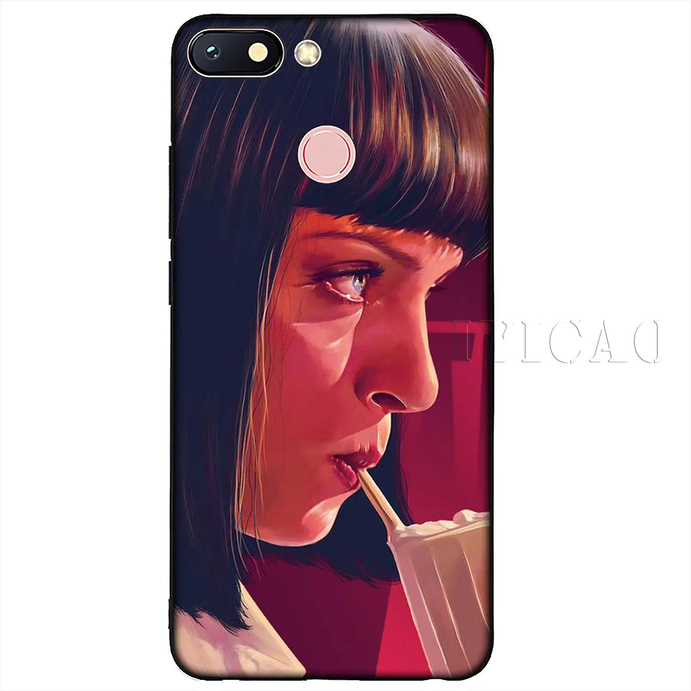 9 Силиконовый мягкий чехол IYICAO для Xiaomi Redmi 6A 5A Note 8 7 4X5 Plus 6 Pro, черный чехол из ТПУ - Цвет: 9