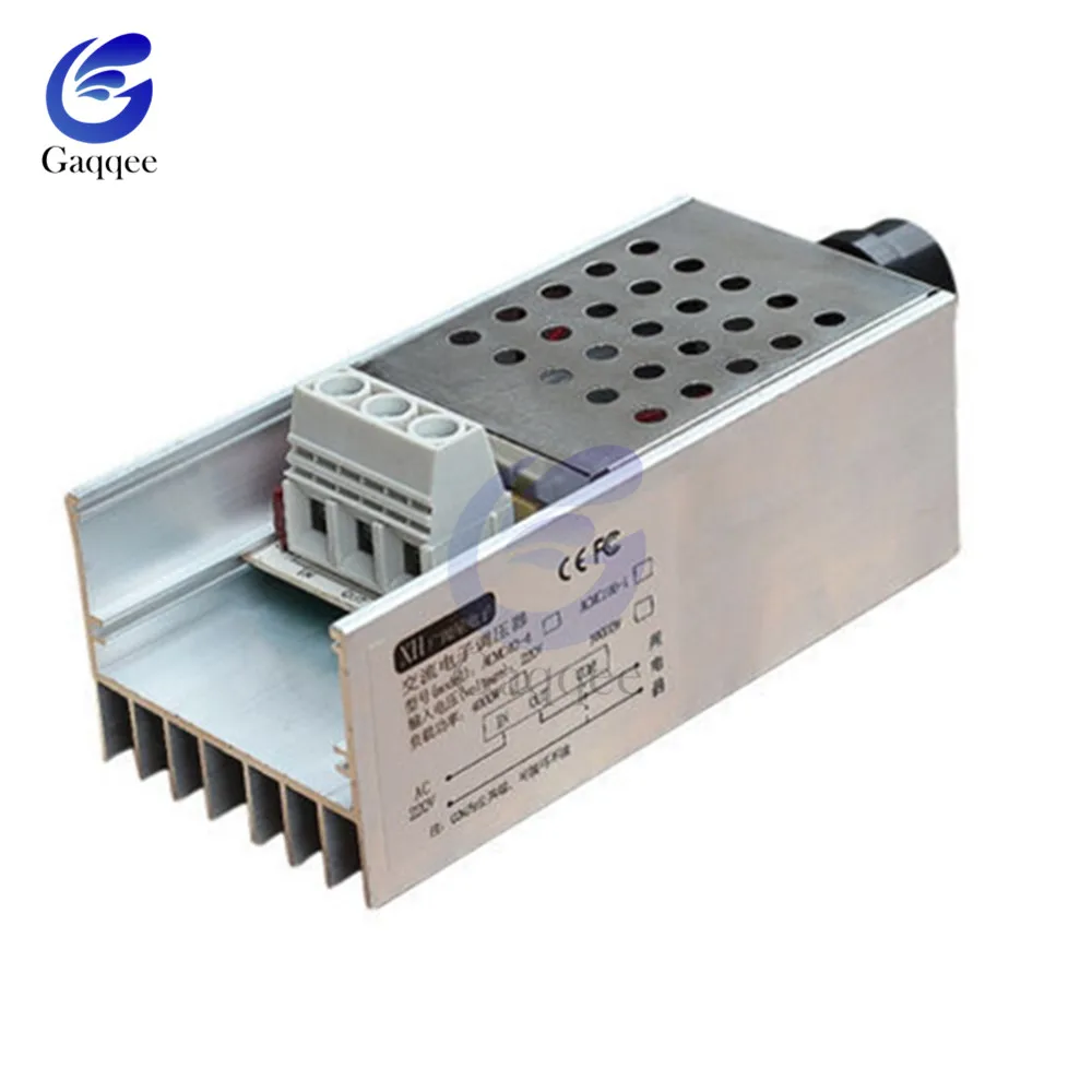 Регулятор скорости SCR 10000W 25A регулятор напряжения высокой мощности диммер