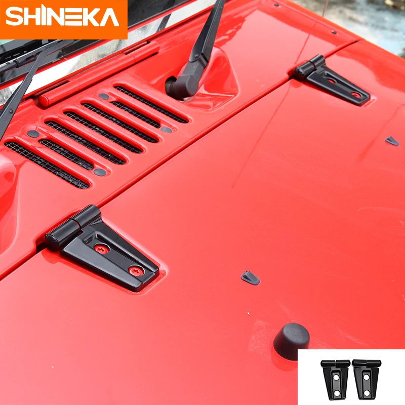 Комплект петель для дверных SHINEKA Jeep Wrangler JK передняя дверная Крышка двигателя 2007