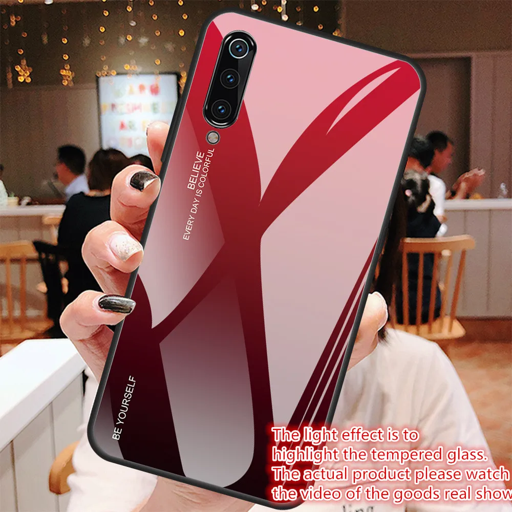 Чехол для Redmi note 5 6 7 pro plus A Pro чехол из закаленного стекла xiaomi 5x6 6x8 A2 lite 9 se mix 2S 3 Max A1 F1