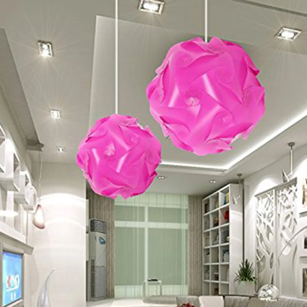 Главная Бар украшения головоломки Творческий Jigsaw Декор свет лампы Тенты лампа