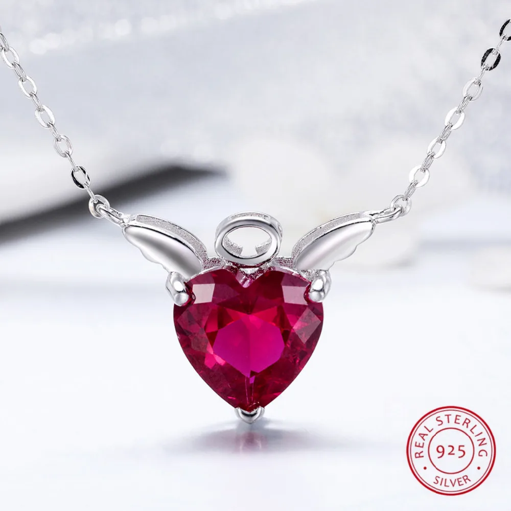 Женское ожерелье с подвеской из стерлингового серебра 925 пробы Angle &amp Devil