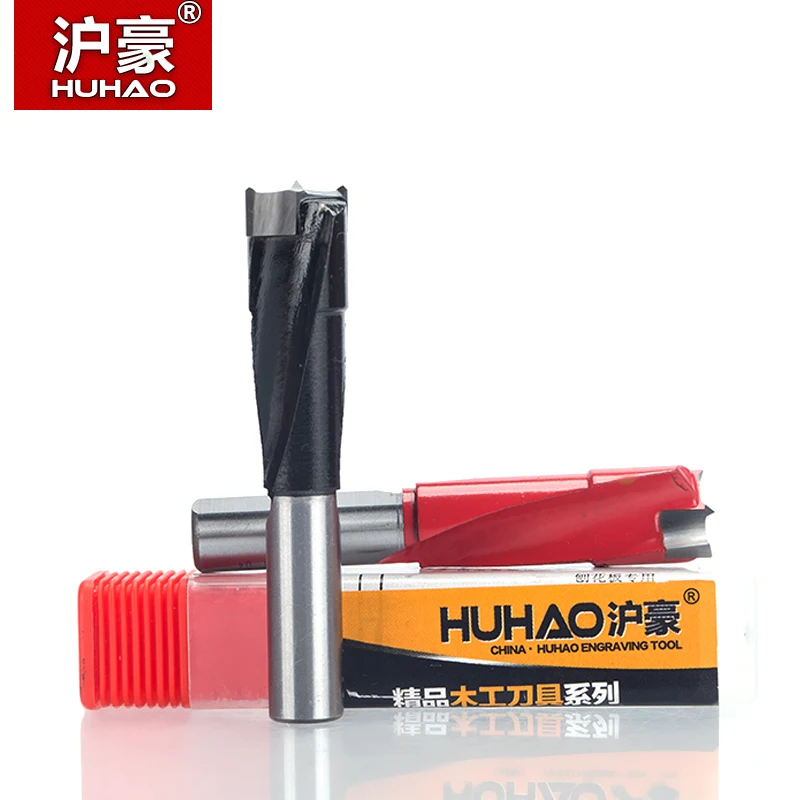 

HUHAO 1pc Industrial Grade wood drill bit 70mm length router bits for wood row drilling for boring machine 9mm-15mm endmill