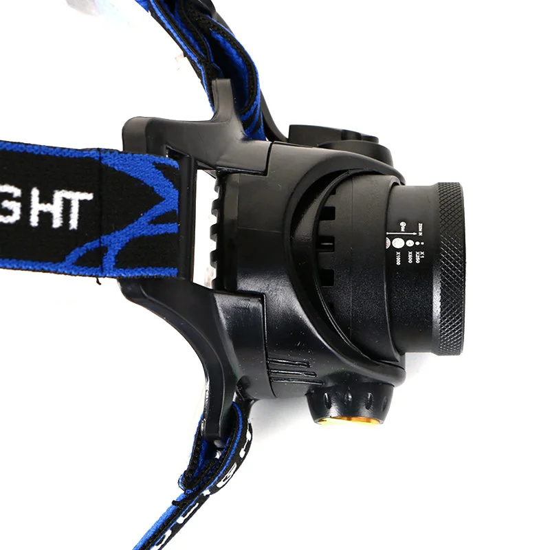 Jeanight Micro USB Сенсор фара 5000LM Cree XML-L2 XM-L T6 светодио дный фары Масштабируемые фар