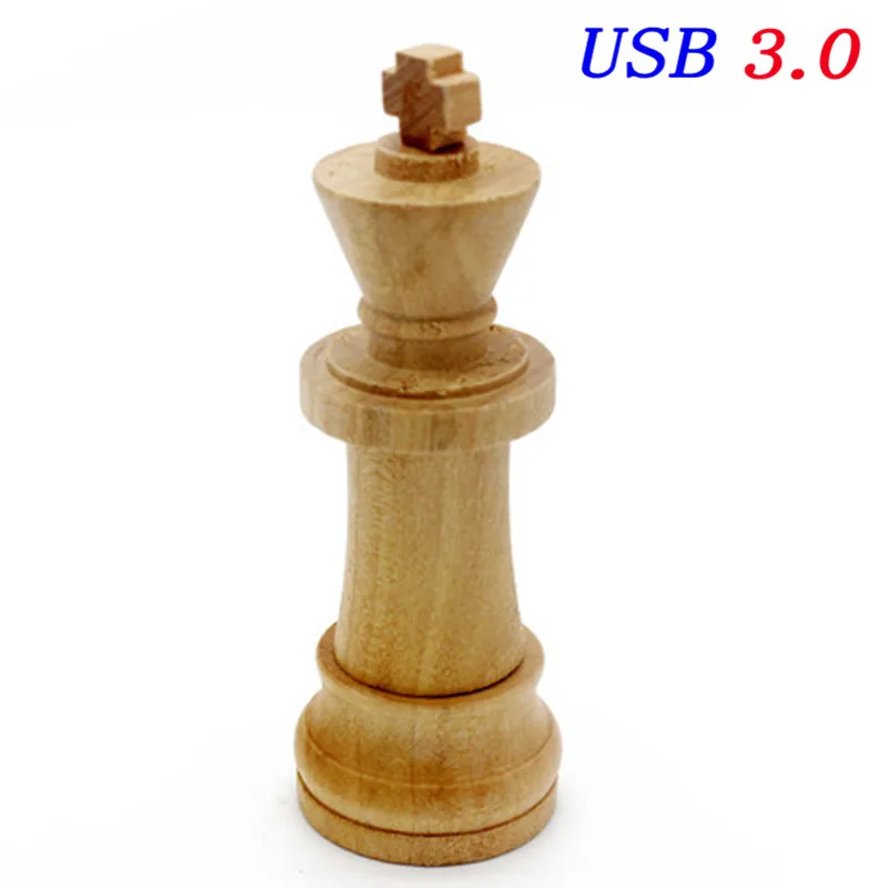 JASTER 3,0 деревянный международный шахматный USB флэш-накопитель Флешка клен шахматы карта памяти накопитель 4 ГБ 8 ГБ 16 ГБ 32 ГБ usb 3,0 - Цвет: A