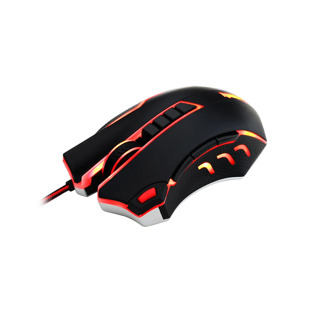 Игровая лазерная мышь Redragon M802 TITANOBO с программируемыми кнопками 24000 DPI