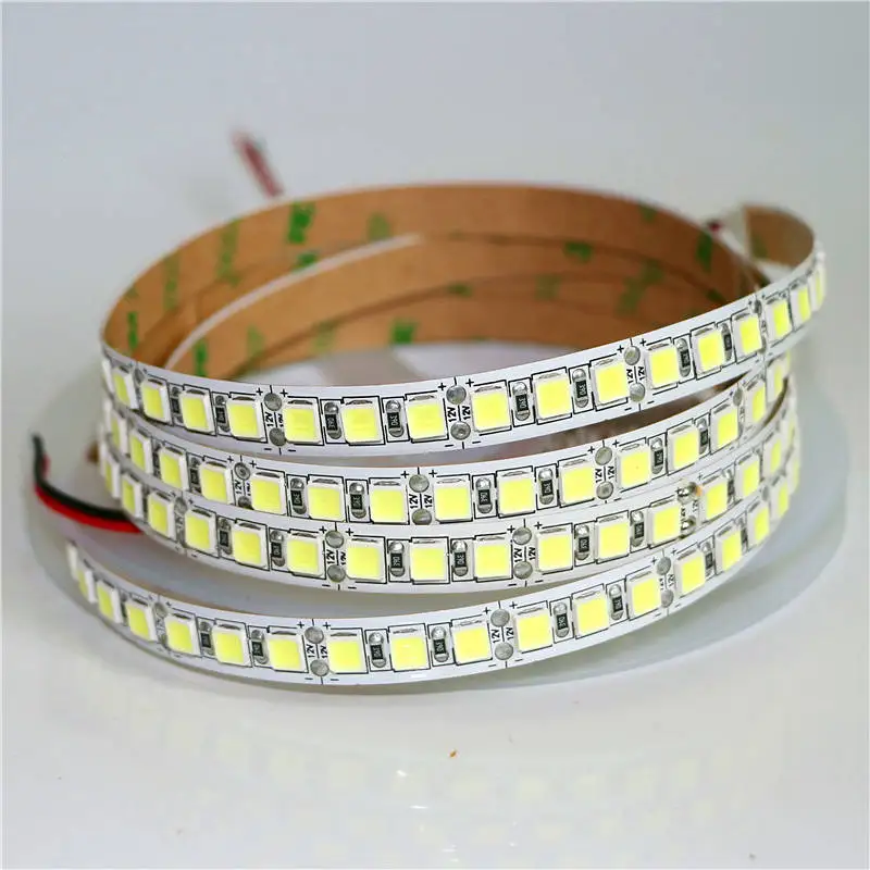 5 м/лот Светодиодная лента 5054 smd водонепроницаемый светодиод 5 м 600led DC 12 В surper яркий 120 светодиодов/м Диодная лента лучше 5050