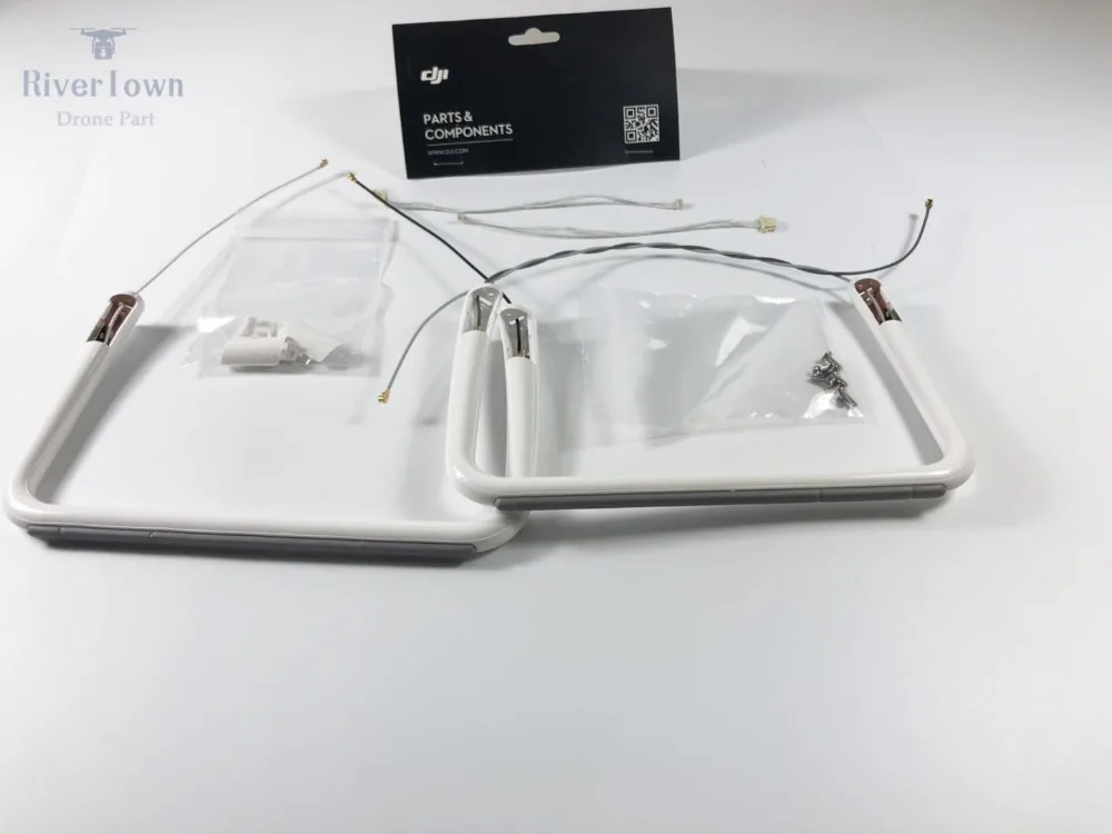 DJI Phantom 4 Расширенный левый и правый шасси с антенной и компасом и винт для P4A Дрон ремонт части