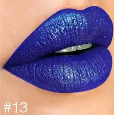 13 Pudaier Фирменная Новинка Высокое качество 18 цветов Sip гладкой блеск Флип матовая со стразами и жемчугом блеск для губ - Цвет: 13