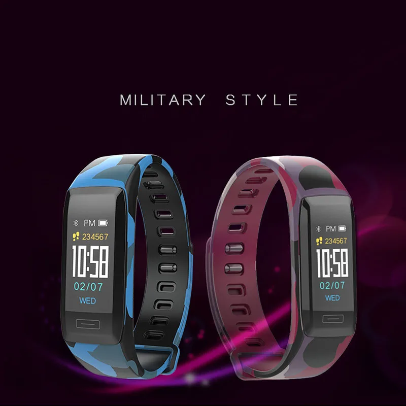 

Intelligent Smartwatch Hand Sleep Tracker Couples IP67 Waterproof Step Healthy Fitness Tracker Message Reminder Smart Watch