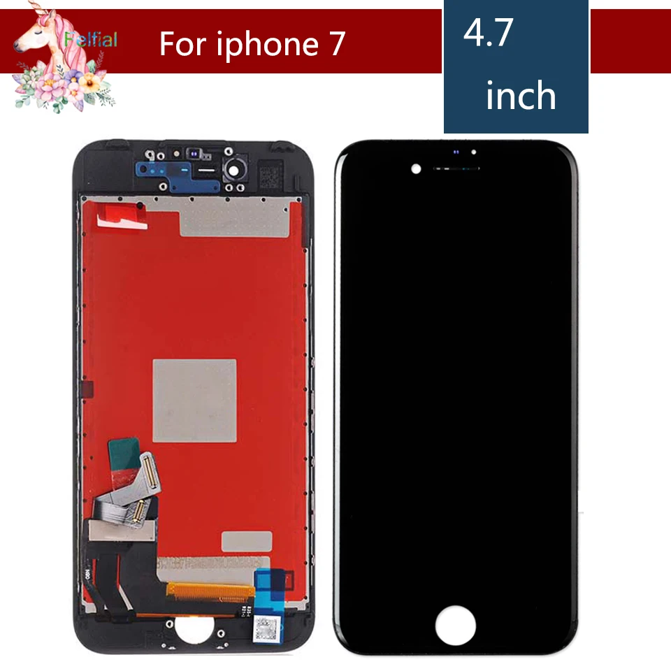 10 шт./лот сенсорный дисплей для iPhone 7 7G plus ЖК экран p дигитайзер Замена|Экраны